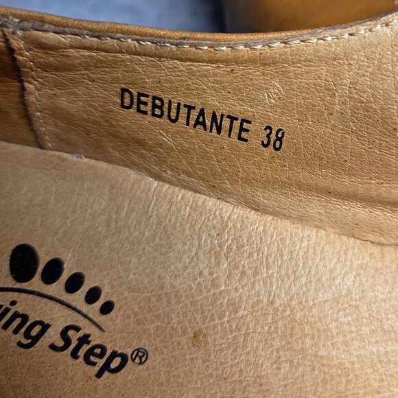 Spring Step Debutante Mary Jane Brown Leather – Size: 7.5-8 (38 EU) Women’s - Picture 7 of 9